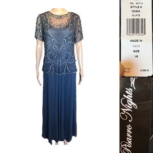 Pisarro Nights embellished ballgown NWT Size 16